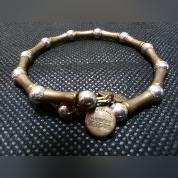 Alex & Ani -Bracelet W/Infused Energy Technology, Copper W/ Silver Colored Beads - Picture 6 of 10